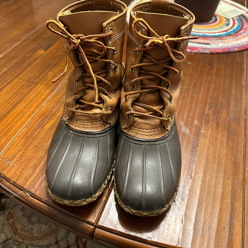 L.L.Bean Bean Boots, 8” Women’s 9 M